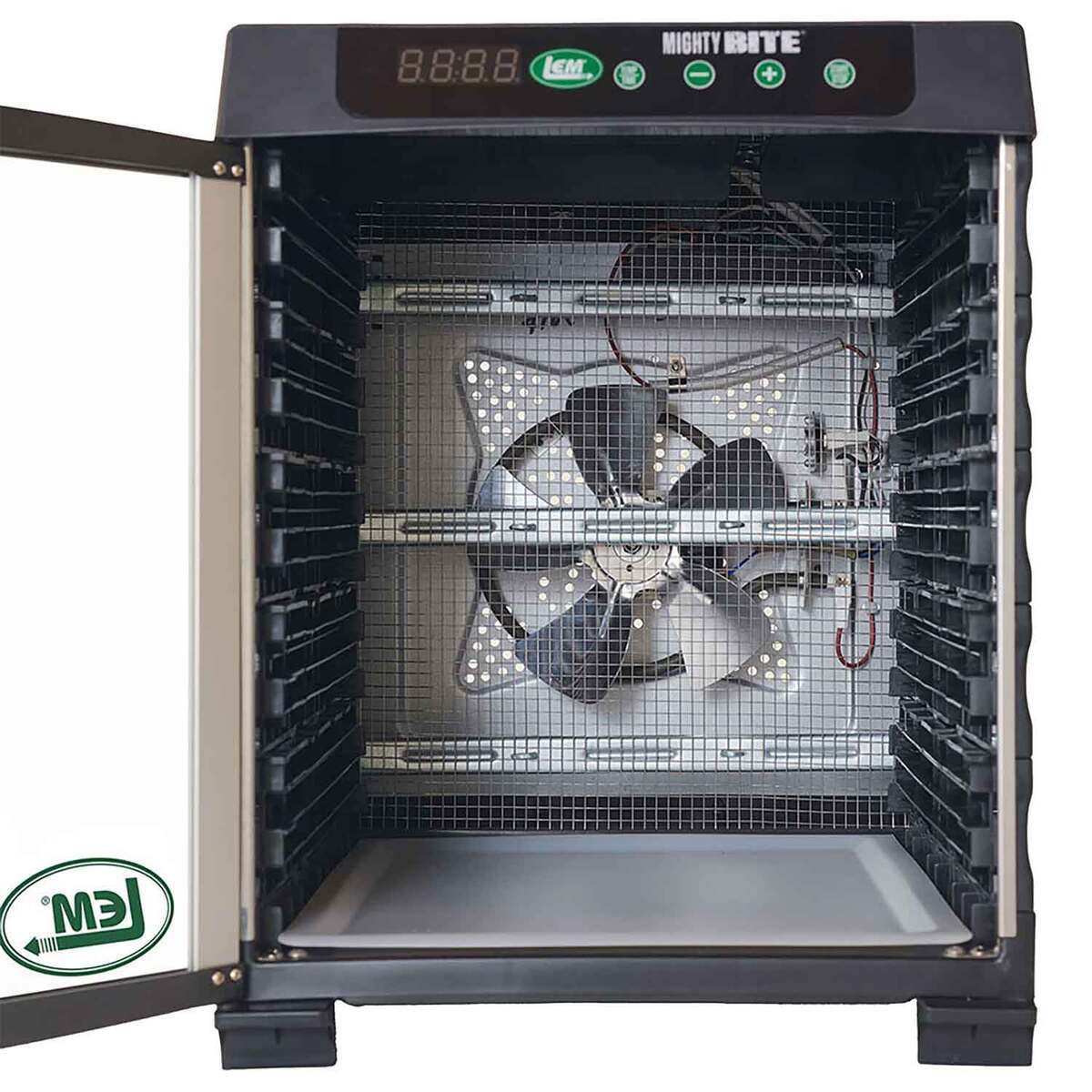 LEM Products MightyBite 10-Tray Dehydrator - 800 Watts - Black LEM Products MightyBite 10-Tray Dehydrator - 800 Watts - Black