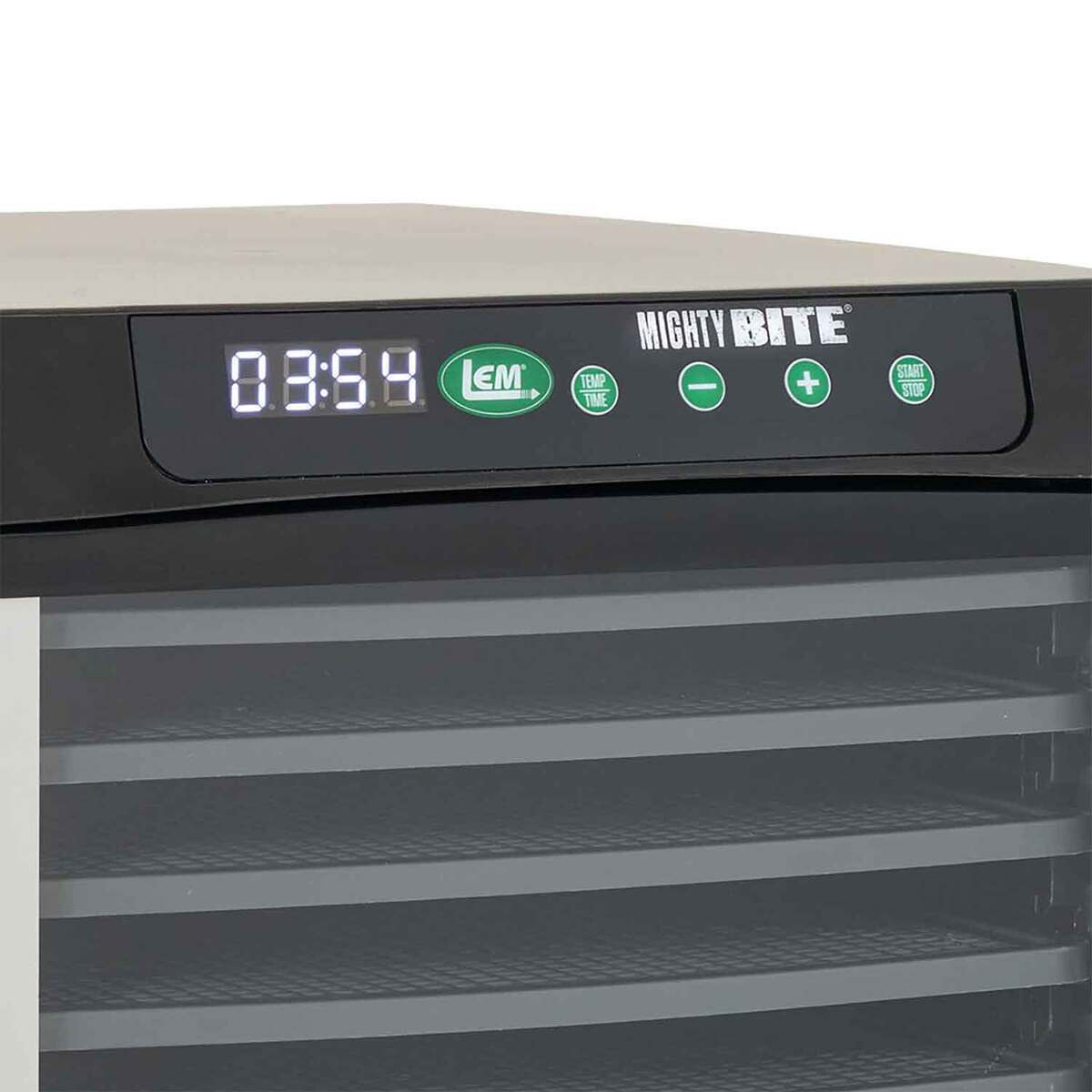 LEM Products MightyBite 10-Tray Dehydrator - 800 Watts - Black LEM Products MightyBite 10-Tray Dehydrator - 800 Watts - Black
