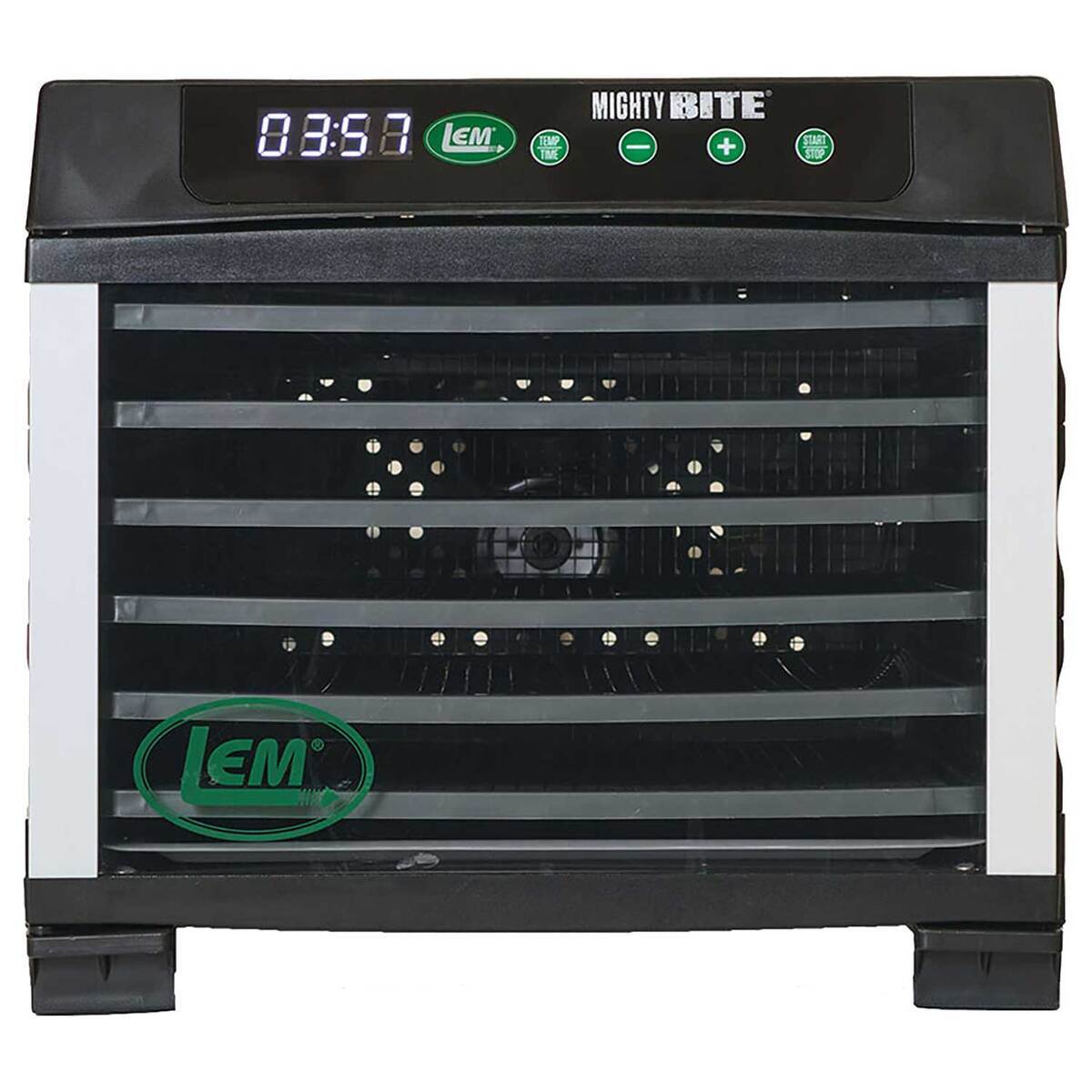 LEM Products MightyBite 6-Tray Dehydrator - 800 Watts - Black LEM Products MightyBite 6-Tray Dehydrator - 800 Watts - Black