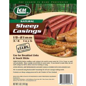 LEM Products Natural Sheep Casings