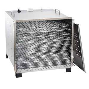 LEM Products Stainless Steel 10 Tray Dehydrator w/12 Hour Timer