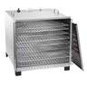 LEM Products Stainless Steel 10 Tray Dehydrator w/12 Hour Timer - Silver