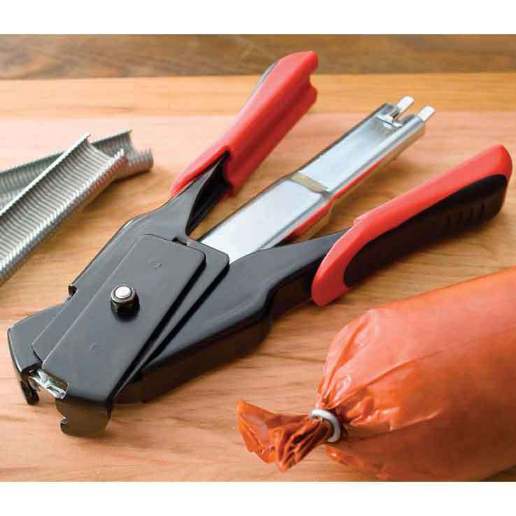 LEM Spring Loaded Hog Ring Pliers w/ 100 Rings LEM Spring Loaded Hog Ring Pliers w/ 100 Rings