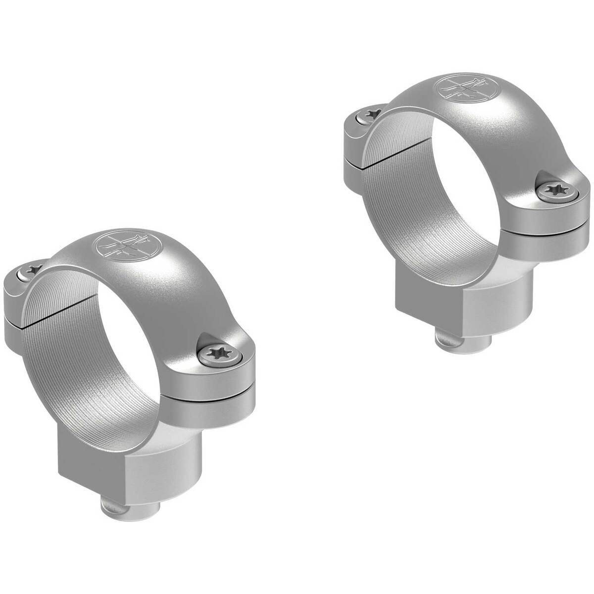 Leupold 1in Medium Quick Release Silver Scope Ring - Silver Leupold 1in Medium Quick Release Silver Scope Ring - Silver