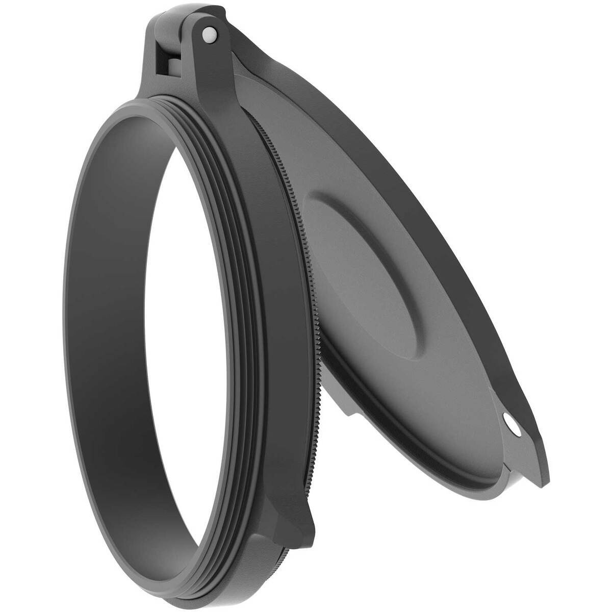 Leupold Alumina Flip Back 50mm Lens Cover - Black Leupold Alumina Flip Back 50mm Lens Cover - Black