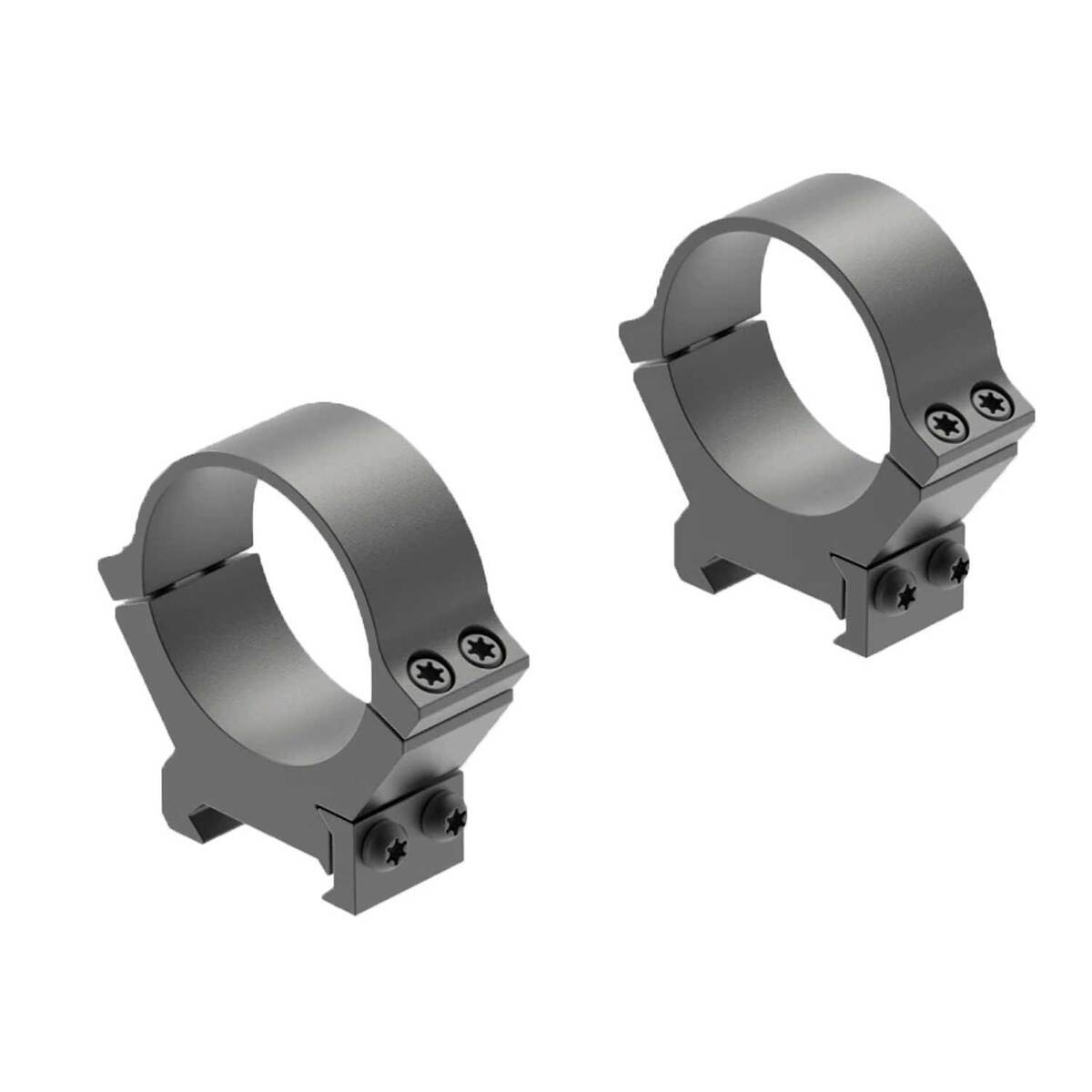 Leupold Cross Slot PRW2 34mm Medium Scope Rings - Matte Black - Black Leupold Cross Slot PRW2 34mm Medium Scope Rings - Matte Black - Black