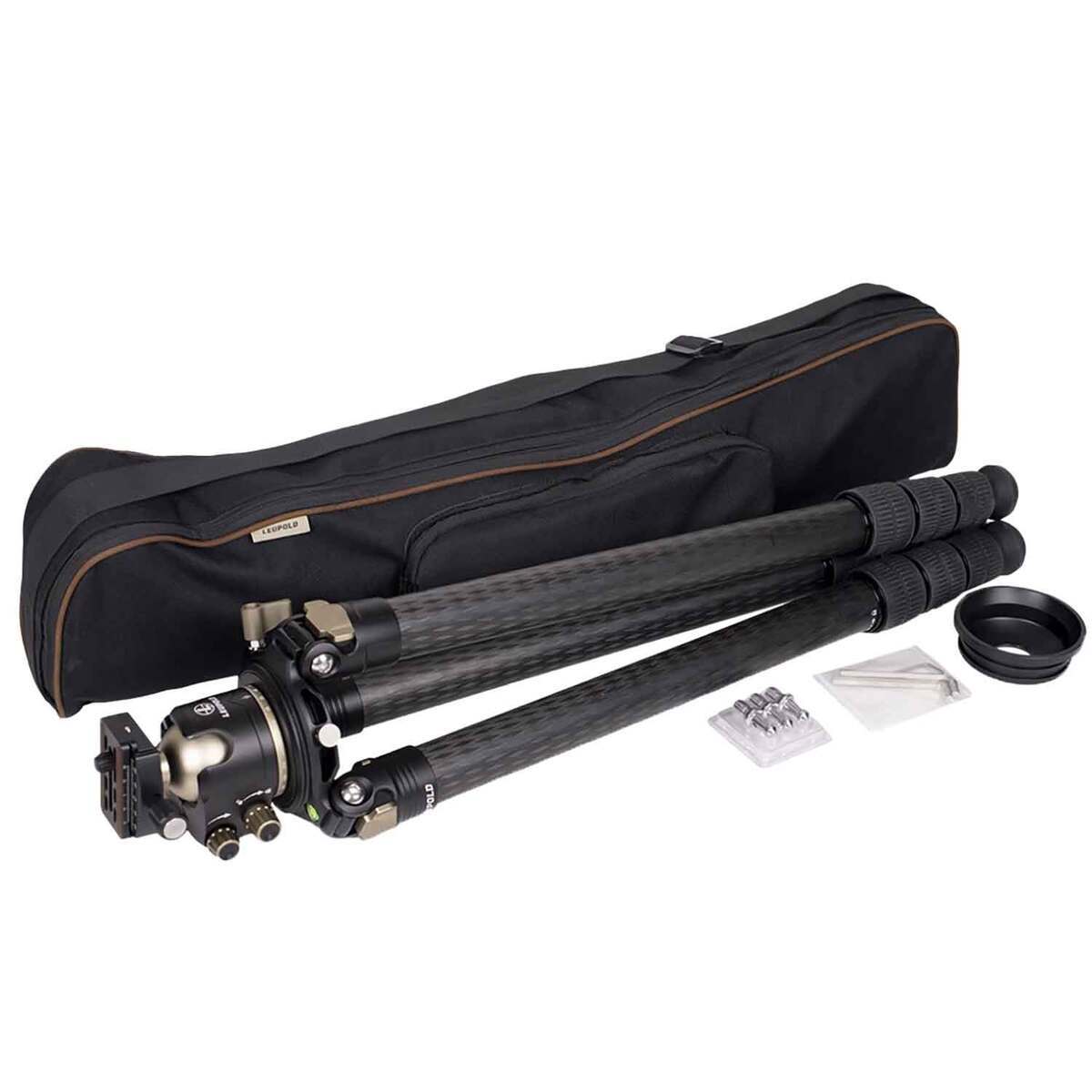 Leupold Mark 5 Carbon Fiber Tripod Kit - Black Leupold Mark 5 Carbon Fiber Tripod Kit - Black