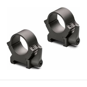Leupold QRW2 1in Scope High Rings - Silver