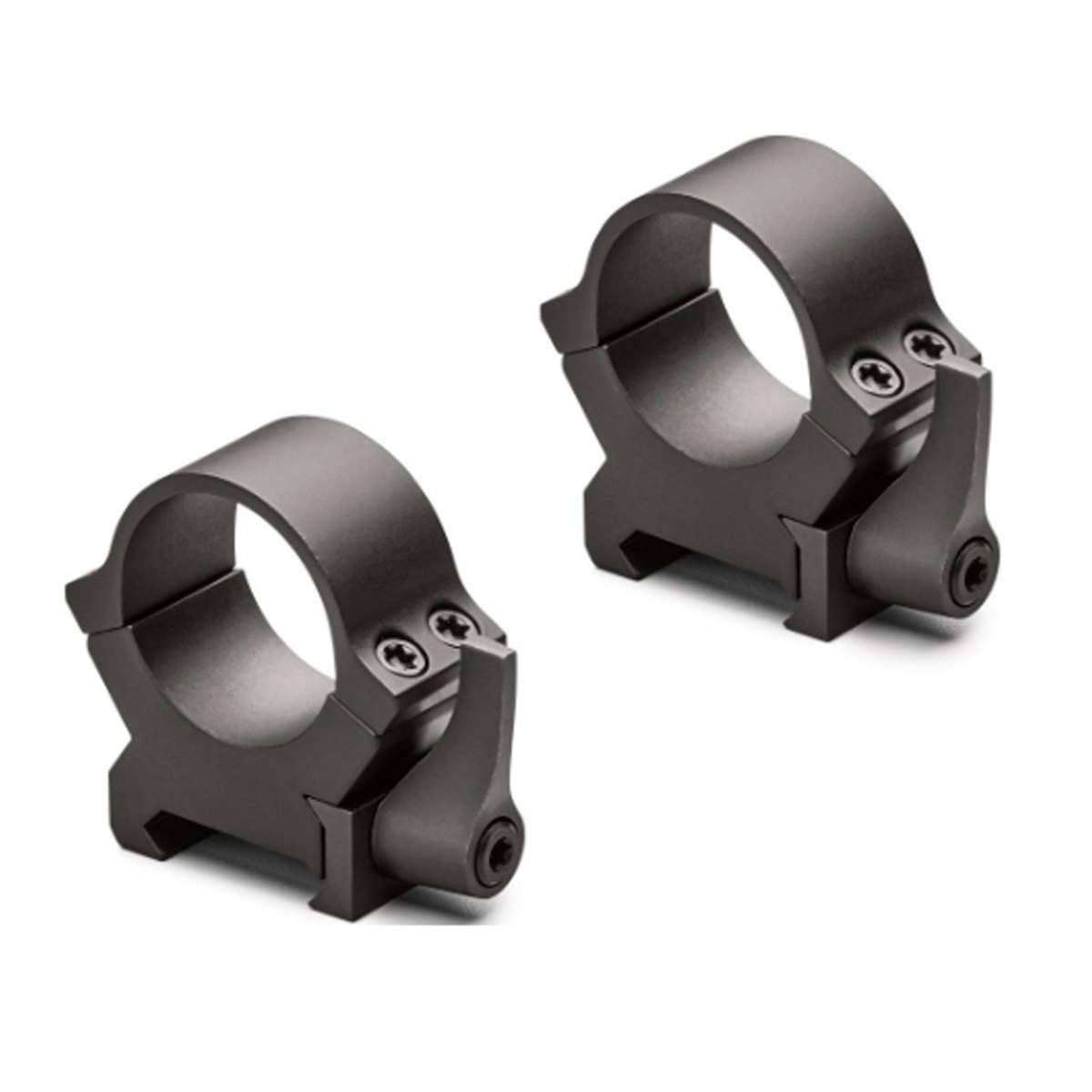 Leupold QRW2 1in Steel High Rings - Gloss - Black Leupold QRW2 1in Steel High Rings - Gloss - Black