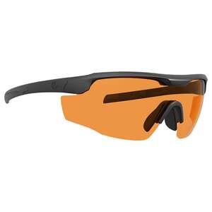 Leupold Sentinel Safety Glasses - Matte Black/Orange