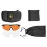 Leupold Sentinel Sunglasses - Matte Black/Orange - Adult