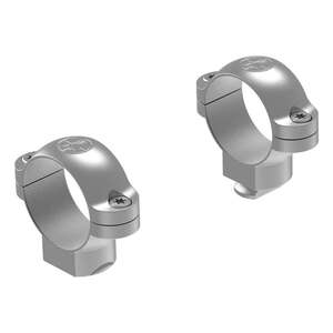 Leupold Standard Mounting Medium Rings - Silver