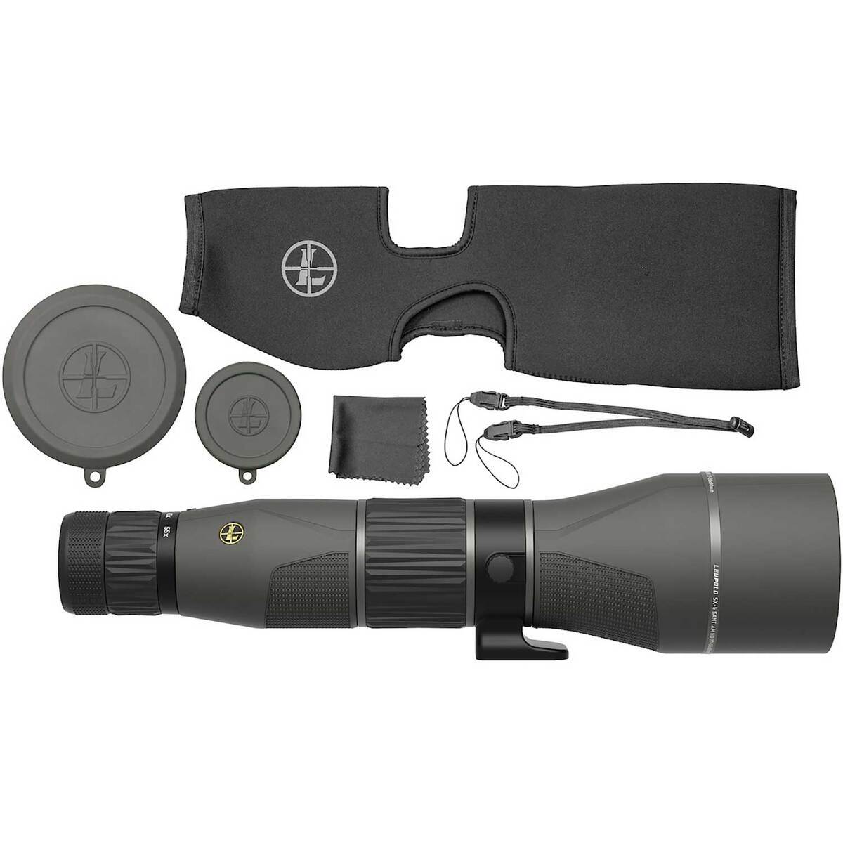 Leupold SX-5 Santiam HD 27-55x80 Spotting Scope – Straight - Green Leupold SX-5 Santiam HD 27-55x80 Spotting Scope – Straight - Green