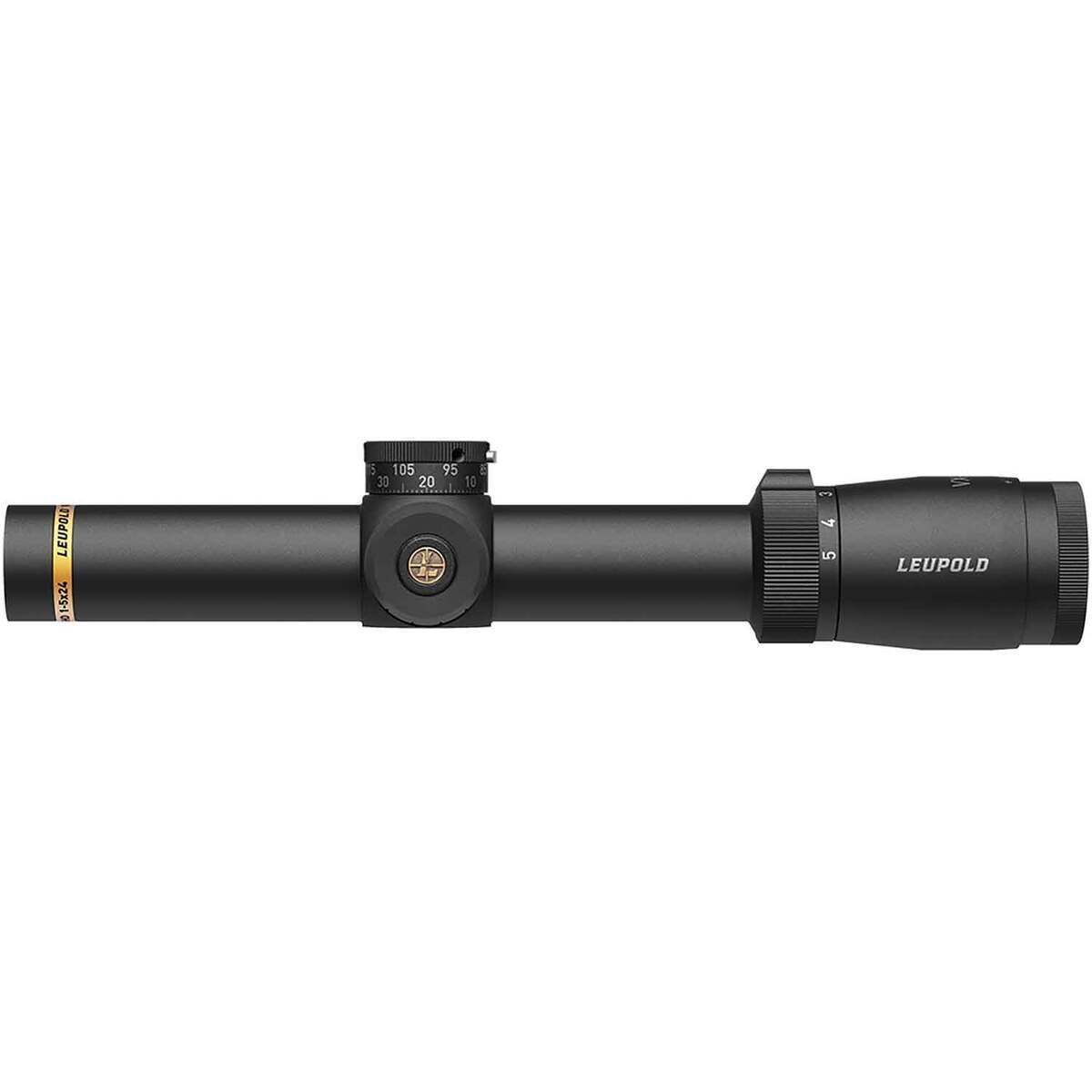 Leupold VX-5HD 1-5x 24mm Rifle Scope - Illum. FireDot Duplex - Black Leupold VX-5HD 1-5x 24mm Rifle Scope - Illum. FireDot Duplex - Black