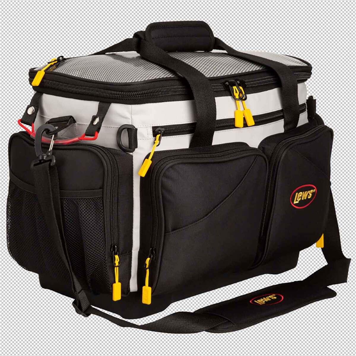 Lew's 3700 Custom Pro Soft Tackle Bag -Black/white, Large