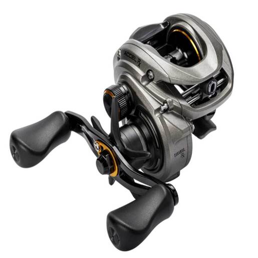 Lew's Accel RX Baitcast Reel - Gray/Gold 32mm
