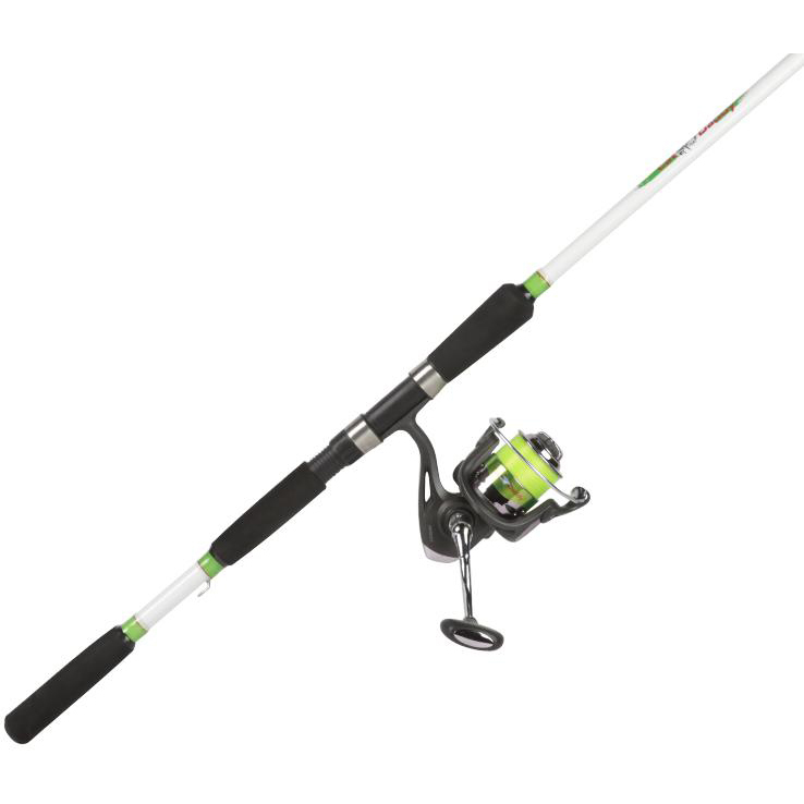 Lew's Valor 7' Medium Heavy Action Big Game Spinning Rod and Reel Fishing  Combo 