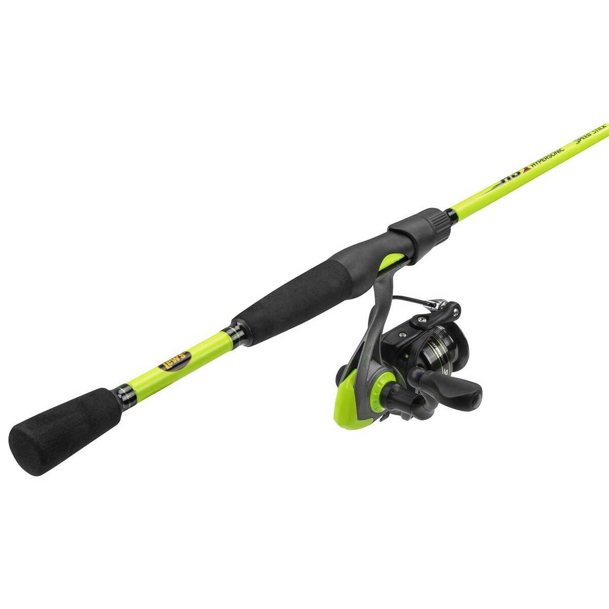 Lew's Hypersonic Speed Spinning Combo - 6ft 6in, Medium Power, 2pc Lew's Hypersonic Speed Spinning Combo - 6ft 6in, Medium Power, 2pc