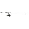 Lew's Laser SS Speed Spinning Rod and Reel Combo - 6ft 6in, Medium Light, 2pc - White
