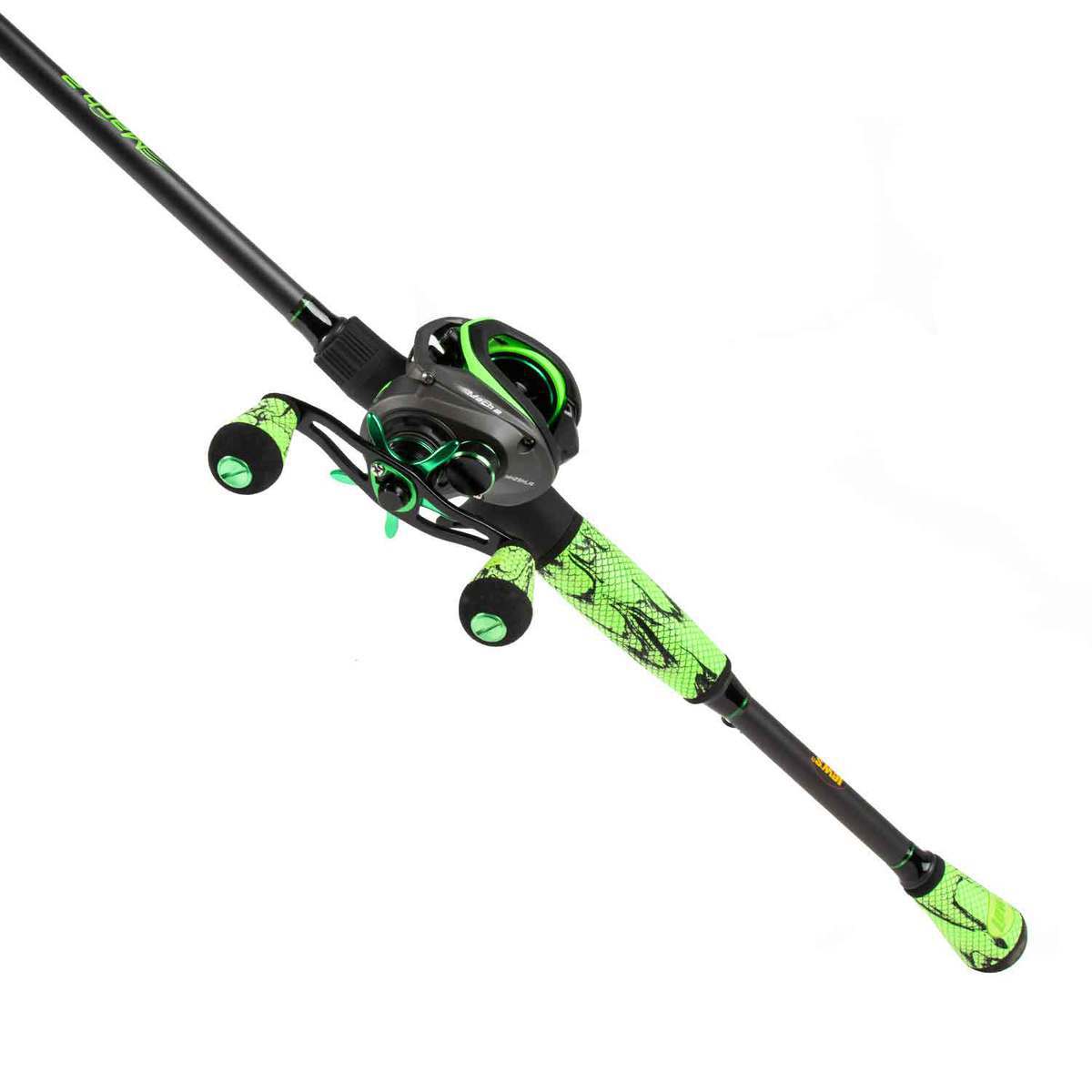 Lew's Mach 2 SLP Casting Combo - 7ft, Medium Heavy Power, 1pc - Green/Black Lew's Mach 2 SLP Casting Combo - 7ft, Medium Heavy Power, 1pc - Green/Black