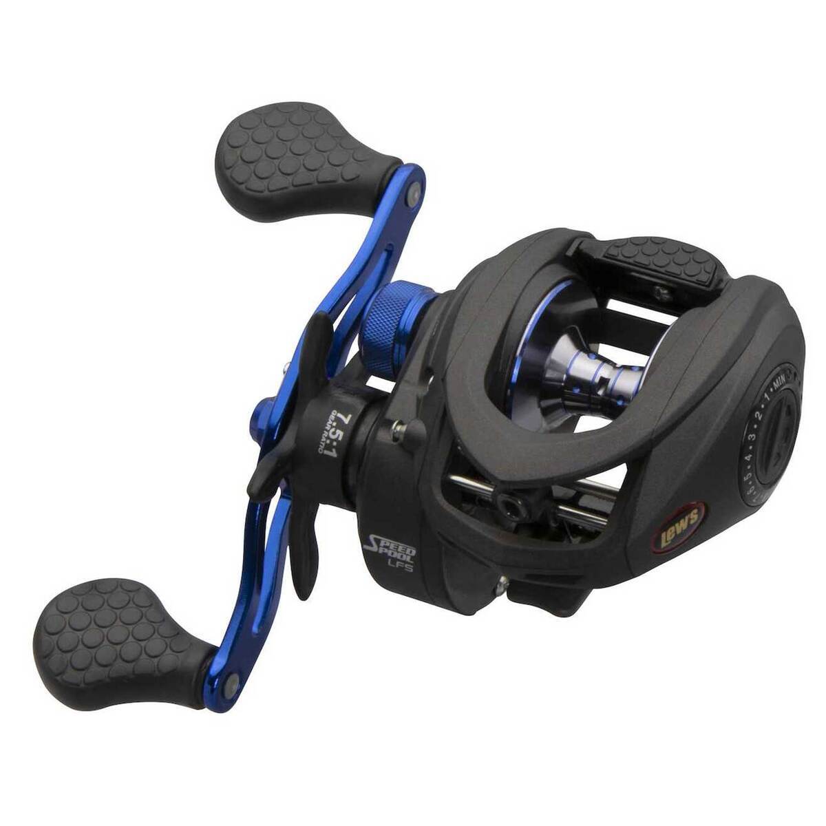 Lew's Speed Spool Inshore Casting Reel - Right Retrieve - Black/Blue Lew's Speed Spool Inshore Casting Reel - Right Retrieve - Black/Blue