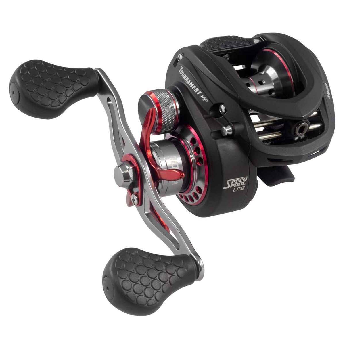 Lew's Tournament MP Speed Spool Low Profile Casting Reel - Right Retrieve - Red/Black LP Lew's Tournament MP Speed Spool Low Profile Casting Reel - Right Retrieve - Red/Black LP