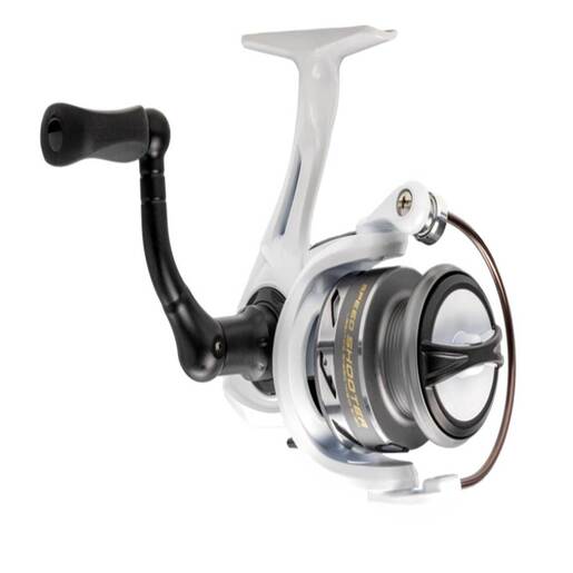 Lew's Wally Marshall Speed Shooter Spinning Reel - White/Silver 100