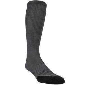 Carhartt Men's Force 3 Pack Work Socks - Charcoal - L