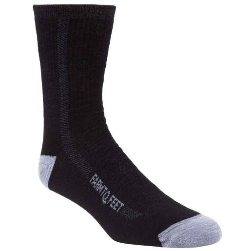 Farm To Feet Denver Full Cushion 3/4 Crew Hiking Socks - Black XL - Farm To Feet