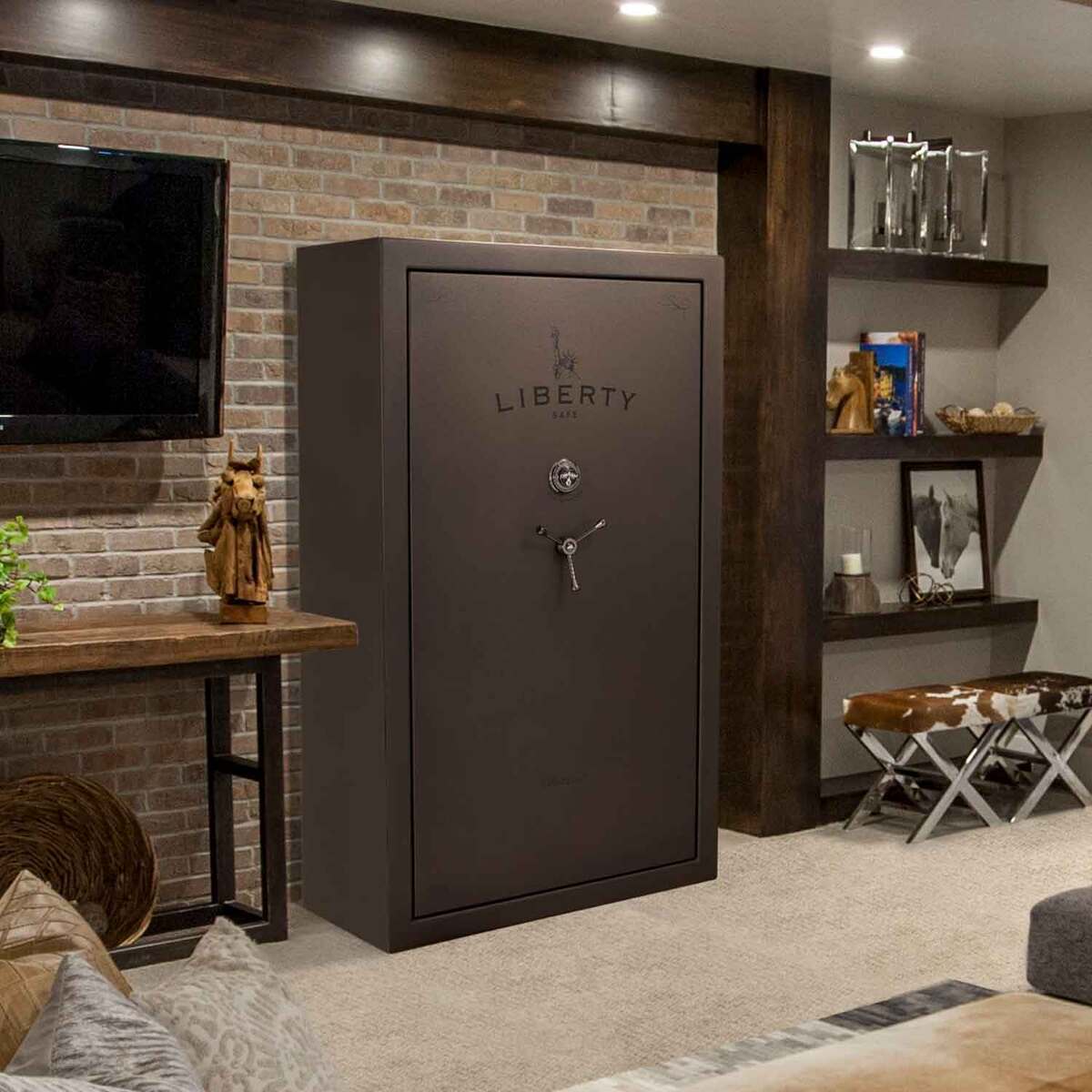 Liberty Centurion 24 Deluxe Gun Safe - Black - Black Liberty Centurion 24 Deluxe Gun Safe - Black - Black