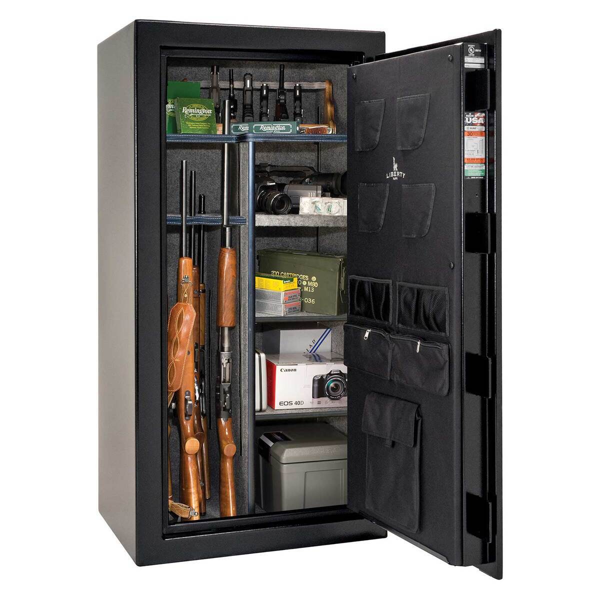 Liberty Freedom 30 Gun Safe - Black - Black Liberty Freedom 30 Gun Safe - Black - Black