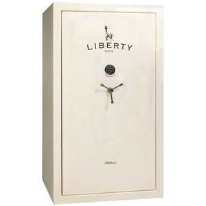 Liberty Safes Patriot 50 Gun Safe - White Gloss