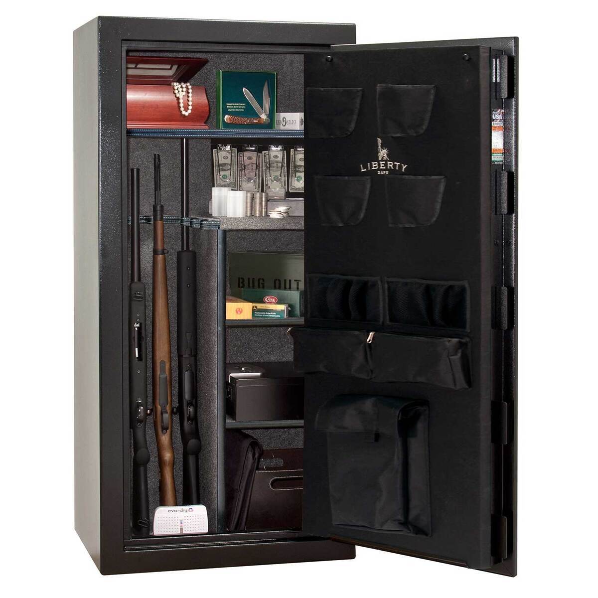 Liberty Safe Centurion 24 Gun Safe - Black - Black Liberty Safe Centurion 24 Gun Safe - Black - Black