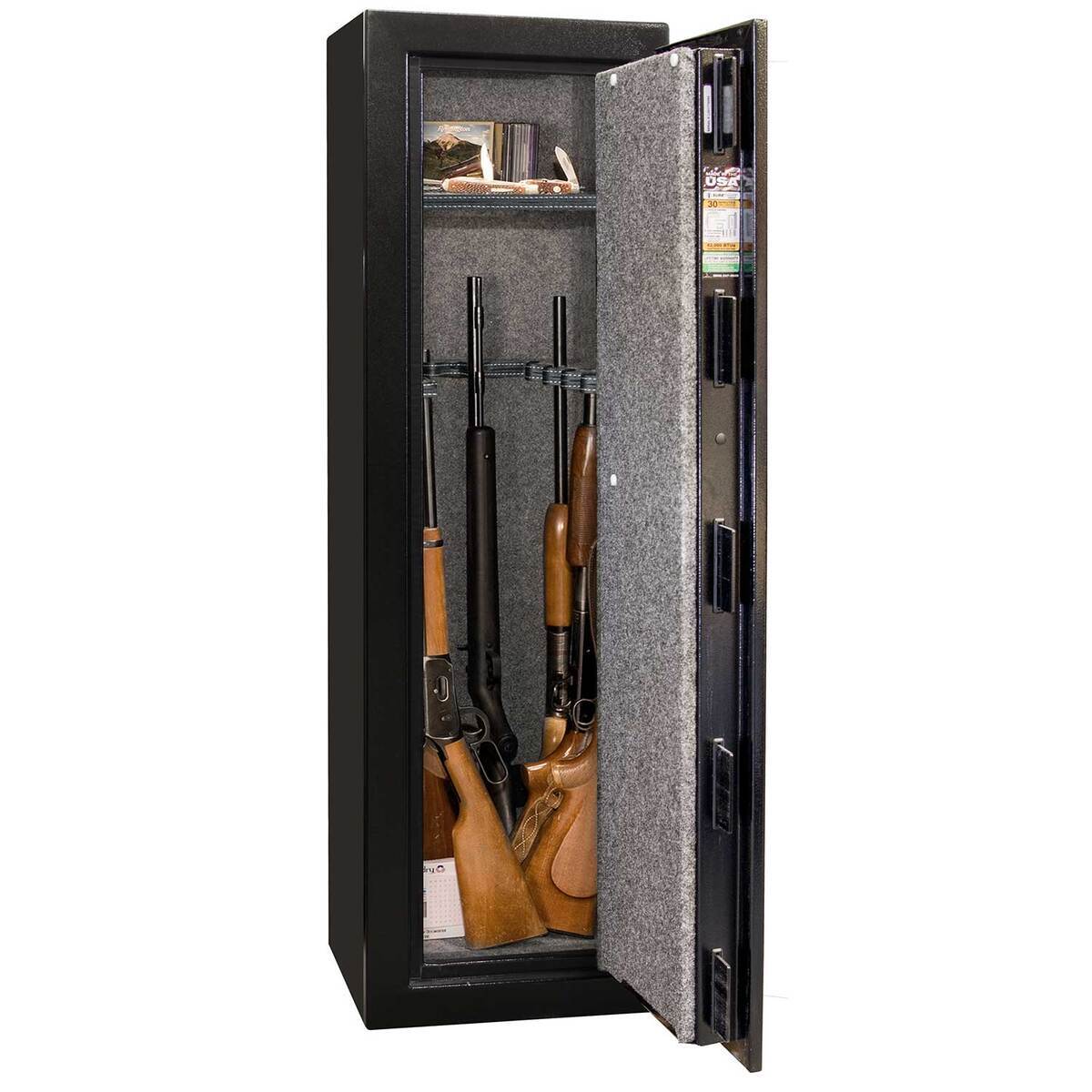 Liberty Safes Centurion 12 Gun Safe - Textured Black - Black Liberty Safes Centurion 12 Gun Safe - Textured Black - Black
