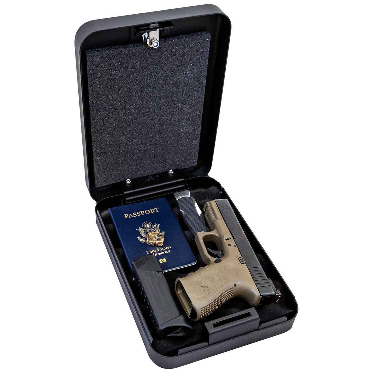 Liberty Safes HDV-50 1 Gun Pistol Vault - Matte Black - Black Liberty Safes HDV-50 1 Gun Pistol Vault - Matte Black - Black