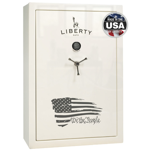 Liberty Safes We The People 60 Gun Safe – White Gloss – White Gloss