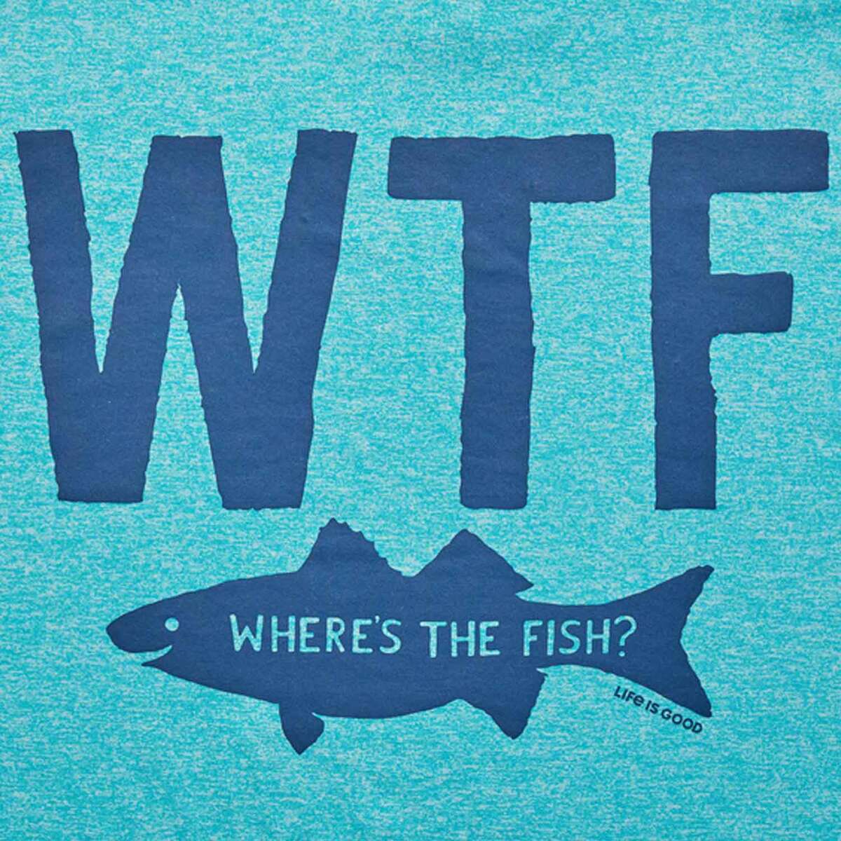 Life Is Good Men's WTF Active Long Sleeve Fishing Hoodie Life Is Good Men's WTF Active Long Sleeve Fishing Hoodie