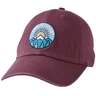 Life Is Good Mountain Sunrise Chill Hat - Mahogany Brown - Mahogany Brown One Size Fits Most