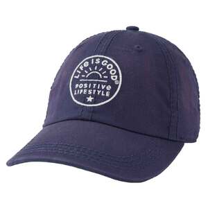Life Is Good Positive Rising Sun Sunwashed Chill Adjustable Hat Life Is Good Positive Rising Sun Sunwashed Chill Adjustable Hat