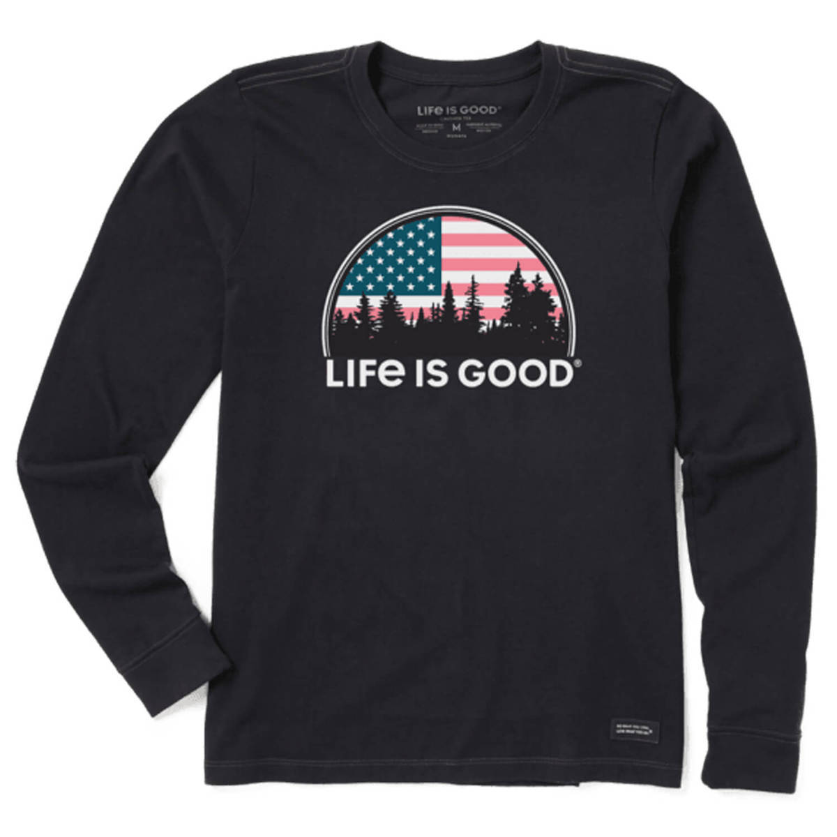 Life Is Good Women's American Landscape Long Sleeve Casual Shirt Life Is Good Women's American Landscape Long Sleeve Casual Shirt