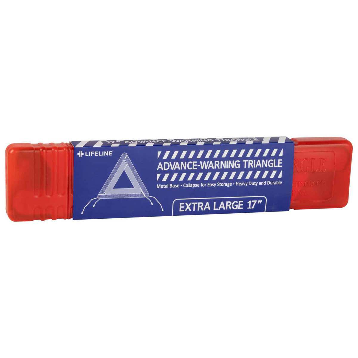 Lifeline Advanced Warning Triangle - Red 17in Lifeline Advanced Warning Triangle - Red 17in