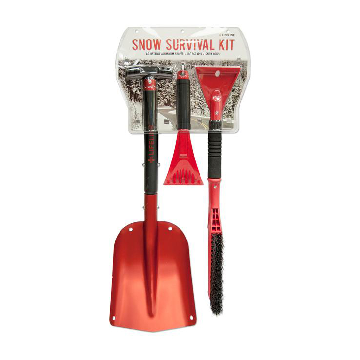 Lifeline Snow Survival Auto Kit - Red Lifeline Snow Survival Auto Kit - Red