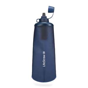 LifeStraw Peak Series Collapsible Squeeze Bottle with Water Filter