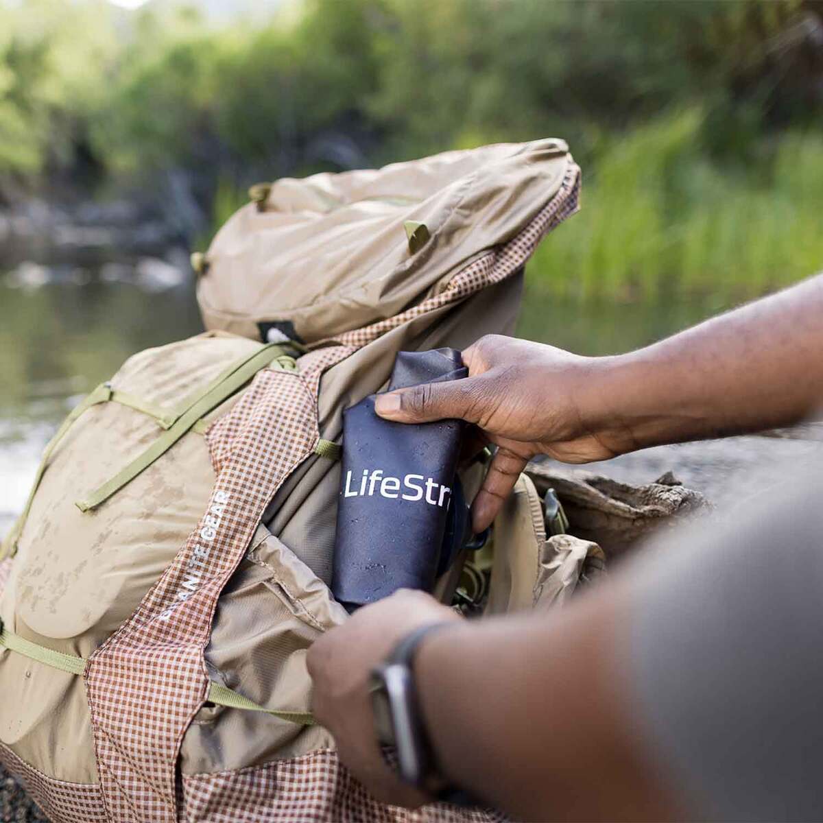 LifeStraw Peak Series Gravity Water Filter - Dusty Mountain Blue LifeStraw Peak Series Gravity Water Filter - Dusty Mountain Blue