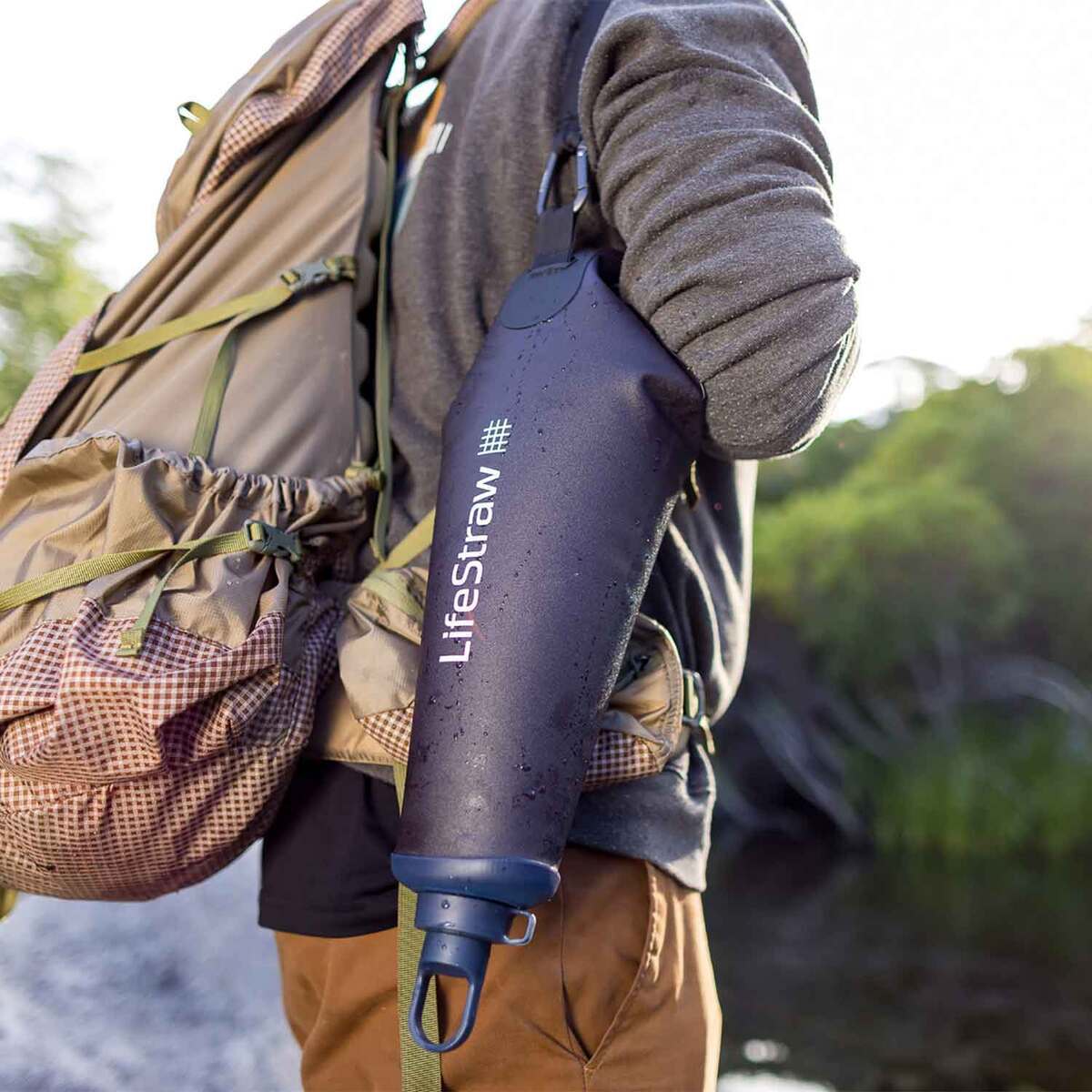 LifeStraw Peak Series Gravity Water Filter - Dusty Mountain Blue LifeStraw Peak Series Gravity Water Filter - Dusty Mountain Blue