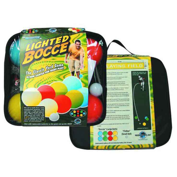 Lighted Bocce Ball Set - Black Lighted Bocce Ball Set - Black