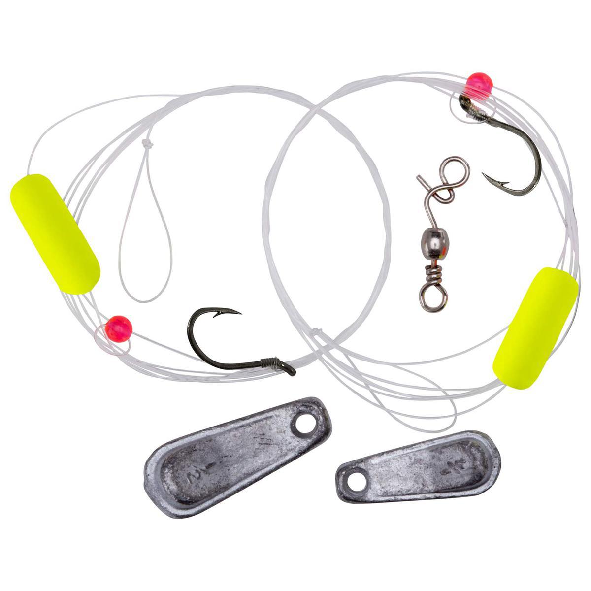 Lindy Floating Crawler/Leech Rig Hook Rig - Fluorescent Yellow, Sz 2 Hook, 36in - Fluorescent Yellow Sz 2 Hook Lindy Floating Crawler/Leech Rig Hook Rig - Fluorescent Yellow, Sz 2 Hook, 36in - Fluorescent Yellow Sz 2 Hook
