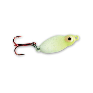 Lindy Frostee Ice Fishing Spoon - Chartreuse, 1/16oz
