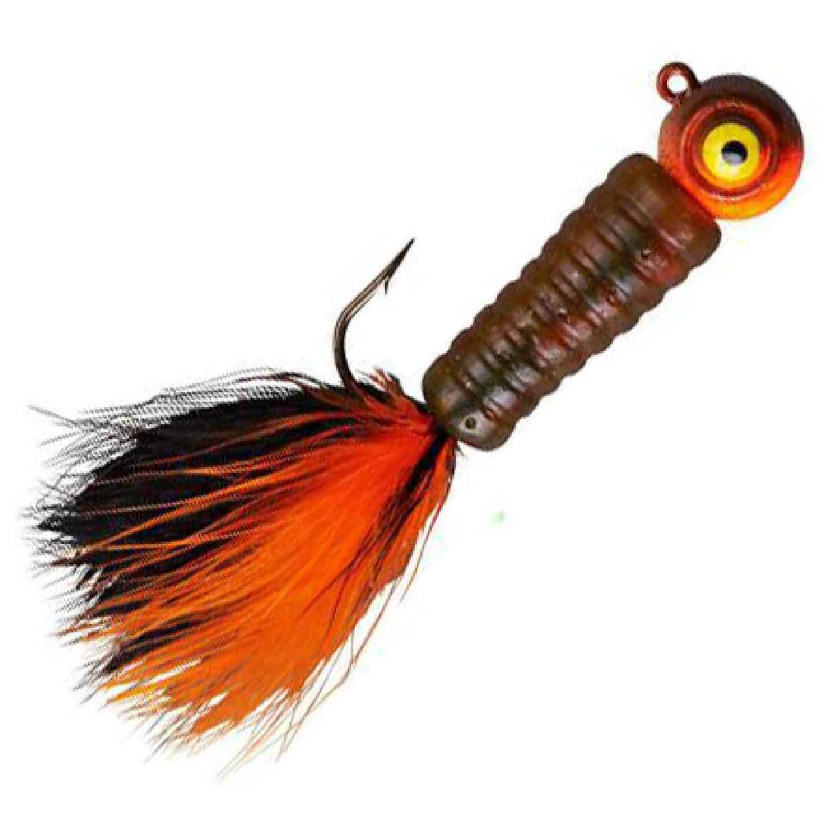 Lindy Fuzz-E-Grub Jig - Crawfish Orange, 1/4oz, 2pk | Sportsman's Warehouse