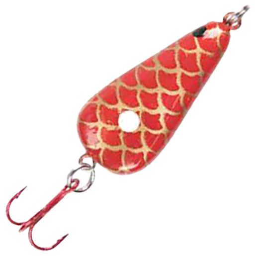 Lindy Glow Ice Fishing Spoon - Emerald 10 - Lindy